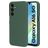 Mobiparts Coque Samsung Galaxy A16 Coque arrière en Silicone - Forest Green