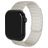 Mobilize Magnetic Bracelet Silicone Apple Watch Fermeture magnétique - 42/41/40/38 mm - Lumière stellaire