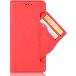 Mobigear Slide Wallet Housse Nokia 1.3 Etui Porte-Monnaie - Rouge