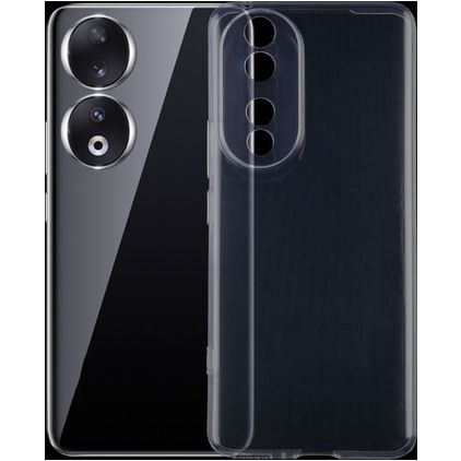 Mobigear Ultra Thin Coque Transparente HONOR 90 Coque arrière en TPU Souple Extra-fin - Transparent