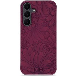 MIO Coque Samsung Galaxy S25 FE MagSafe Coque arrière Rigide - Berry Blooms