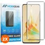 Mobigear Premium OPPO Reno 8T 5G Verre trempé Protection d'écran - Compatible Coque - Noir (Lot de 2)