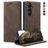 CaseMe 013 Housse Samsung Galaxy S26 Etui Porte-Monnaie - Coffee