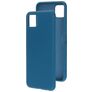 Mobiparts Samsung Galaxy A22 5G Silicone Coque arrière - Blueberry Blue