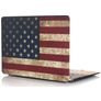 Mobigear Design MacBook 12 Pouces (2015-2017) Coque - US Flag - Model A1534