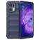 Mobigear Bumpy Coque OPPO Find X5 Pro Coque arrière en TPU Souple - Dark Blue