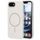 Mobiparts Slim Line Coque iPhone 16e MagSafe Coque arrière Rigide - Off White
