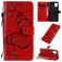 Mobigear Butterfly Housse Samsung Galaxy A31 Etui Porte-Monnaie - Rouge