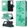 Mobigear Butterfly Housse Huawei P40 Pro Etui Porte-Monnaie - Turquoise