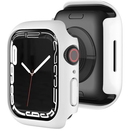 Mobigear Colors Coque Apple Watch - 41 mm Thin Coque Rigide - Blanc