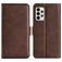Mobigear Slim Magnet Housse Samsung Galaxy A33 Etui Porte-Monnaie - Marron