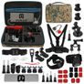Puluz GoPro Mount Pack de Démarrage Accessoires 45 Pièces + Sac Camouflage