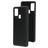 Mobiparts Coque Samsung Galaxy A21s Coque arrière en Silicone - Noir