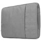 Mobigear Denim Zipper Pochette Ordinateur portable 15 - 16 Pouces Housse ordinateur - Gris