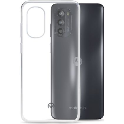 Mobilize Gelly Transparent Motorola Moto G52 TPU souple Coque arrière - Transparent