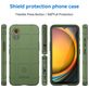 Mobigear Rugged Shield Coque Samsung Galaxy Xcover 7 Coque arrière en TPU Souple Anti-Chocs - Vert