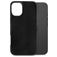 Mobilize Premium Coque iPhone 16 MagSafe Coque arrière en Cuir Véritable - Noir