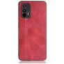 Mobigear Stitch Coque Realme GT Coque arrière - Rouge