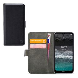 Mobilize Classic Gelly Wallet Housse Nokia C21 Plus Etui Porte-Monnaie - Noir