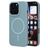 Mobiparts Slim Line iPhone 16 Pro MagSafe Plastique rigide Coque arrière - Sage Green