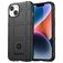 Mobigear Rugged Shield iPhone 15 Plus TPU souple Coque arrière Antichoc - Noir