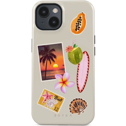 Burga Tough iPhone 15 MagSafe Plastique rigide Coque arrière Antichoc - Sun Chaser
