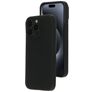 Mobiparts Coque iPhone 15 Pro Max MagSafe Coque arrière en Silicone - Noir