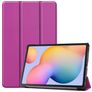 Mobigear Tri-Fold Coque Samsung Galaxy Tab S6 Lite Etui - Violet