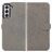 Mobigear Mandala Housse Samsung Galaxy S21 FE Etui Porte-Monnaie - Gris
