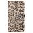Mobigear Leopard Housse iPhone X Etui Porte-Monnaie - Marron