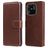 Mobigear Wallet Housse Xiaomi Redmi 10C Etui Porte-Monnaie - Marron