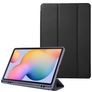 Mobigear Tri-Fold Coque Samsung Galaxy Tab S6 Lite Etui + Porte-crayon - Noir