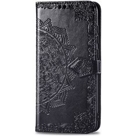 Mobigear Mandala Housse HONOR 9X Lite Etui Porte-Monnaie - Noir