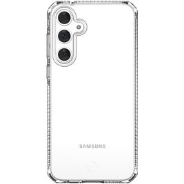 ITSkins Level 2 SpectrumClear-R Coque Transparente Samsung Galaxy A55 Coque arrière Rigide Anti-Chocs - Transparent