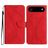 Mobigear Stitch Housse iPhone Air Etui Porte-Monnaie - Rouge
