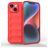 Mobigear Bumpy Coque iPhone 15 Coque arrière en TPU Souple - Rouge