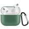 Mobigear Classic Coque Apple AirPods 3 Coque en Silicone Souple - Vert