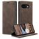 CaseMe 013 Housse Google Pixel 10a Etui Porte-Monnaie - Coffee