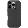 Decoded Coque iPhone 16 Pro MagSafe Coque arrière en Cuir Véritable - Noir