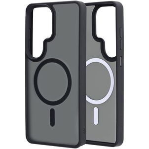 Mobiparts Hardcover Coque Samsung Galaxy S26 Ultra MagSafe Coque arrière Rigide - Satin Black