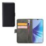 Mobilize Classic Gelly Wallet Housse OPPO A57s Etui Porte-Monnaie - Noir