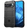 Mobigear Rugged Shield Coque Google Pixel 9 Coque arrière en TPU Souple Anti-Chocs - Noir