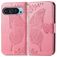 Mobigear Butterfly Housse Google Pixel 9 Etui Porte-Monnaie - Rose