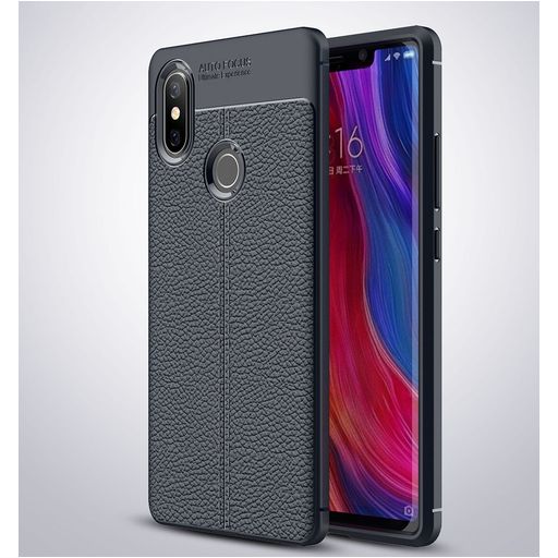 Mobigear Luxury Coque Xiaomi Mi 8 SE Coque arrière en TPU Souple - Bleu Marin