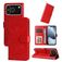 Mobigear Sunflower Housse iPhone 17 Pro Etui Porte-Monnaie - Rouge