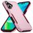 Mobigear Heavy Armor Coque iPhone 16 Coque arrière Rigide Anti-Chocs - Rose