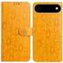 Mobigear Flowers Housse iPhone Air Etui Porte-Monnaie - Jaune