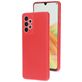 Mobiparts Coque Samsung Galaxy A33 Coque arrière en Silicone - Scarlet Red