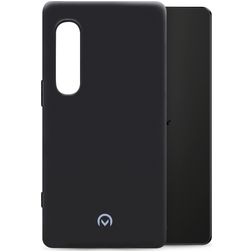 Mobilize Rubber Gelly Coque Sony Xperia 1 V Coque arrière en TPU Souple - Matt Black