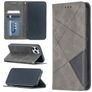 Mobigear Rhombus Slim Housse iPhone 12 Etui - Gris